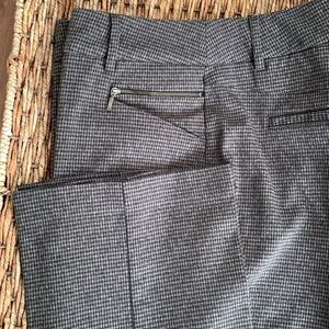 NWOT Penn. Gray Checkered Trousers 18